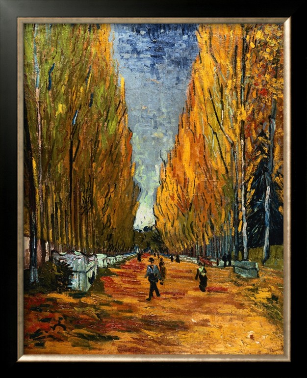 Avenue Of The Elysian Fields By Vincent Van Gogh